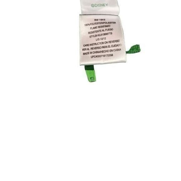 Disney Fairies Tinkerbell Footed Blanket Sleeper Pajamas Pjs Green Large - Picture 9 of 10